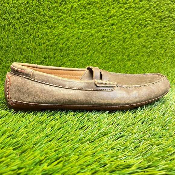 Johnston & Murphy Baldwin Mens Size 8 Brown Classic Driver Penny Loafer Shoes main image 7
